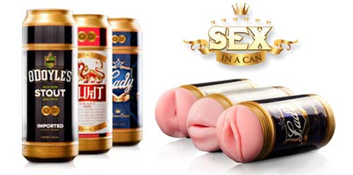 Sex in a Can mallit ovat juomatölkiksi naamioituja tekopilluja