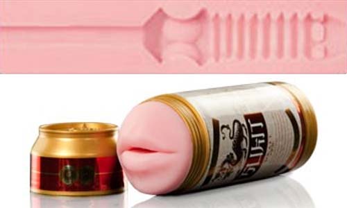 Mini Swallow Fleshlight Sex in a Can insertti